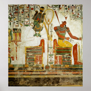 The Gods Osiris and Atum, from Tomb of Poster