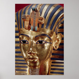 The gold mask, from the Treasure of Poster