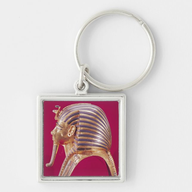 The gold mask key ring (Front)