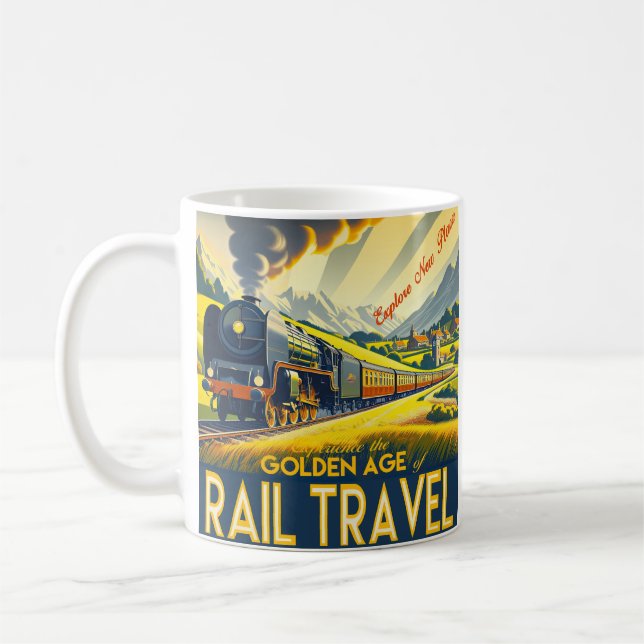 The Golden Age Coffee Mug (Left)
