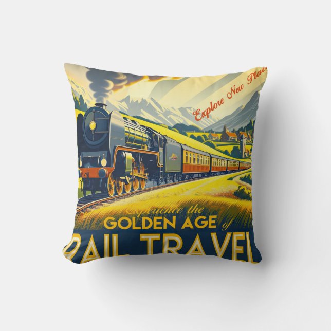 The Golden Age Cushion (Front)
