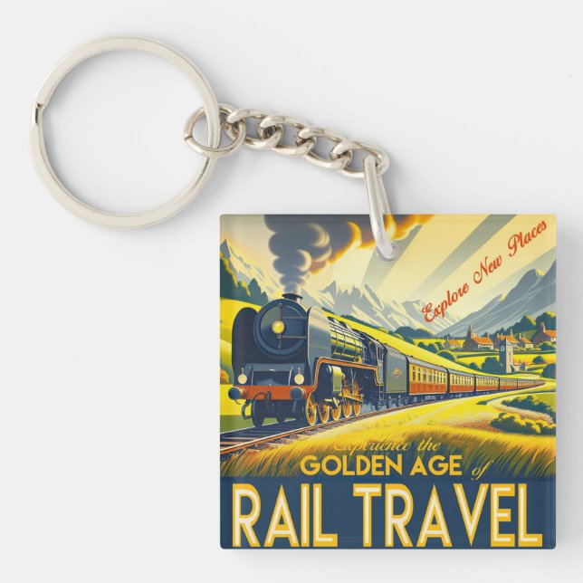 The Golden Age Key Ring (Front)