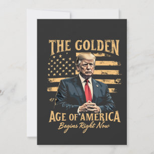 The Golden Age of America Begins Now Announcement