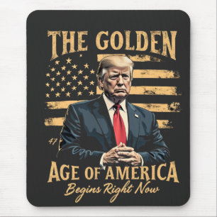 The Golden Age of America Begins Now Mouse Mat