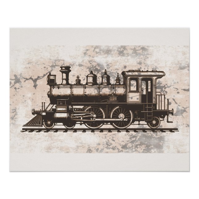 The golden age of steam poster (Front)