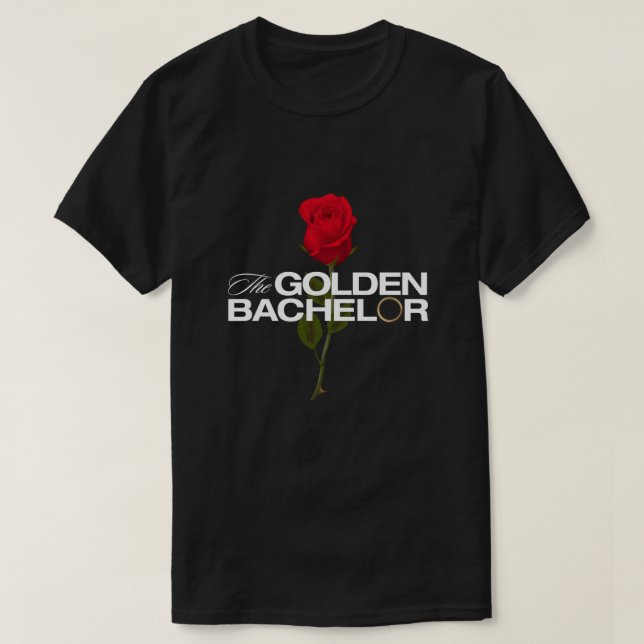 The Golden Bachelor - Red Roses T-Shirt (Design Front)