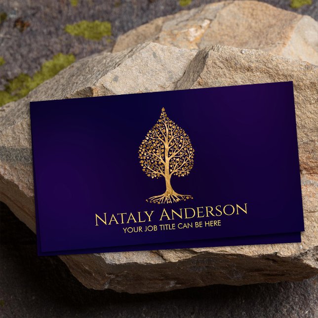 The Golden Bodhi tree Business Card (Creator Uploaded)