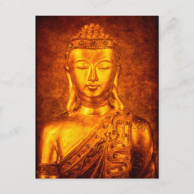 The Golden Buddha Postcard (Front)