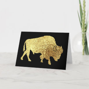 The Golden Buffalo - Talking Canyons, New Mex Card