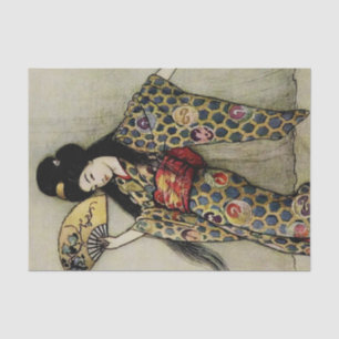 “The Golden Comb” by Warwick Goble Tissue Paper