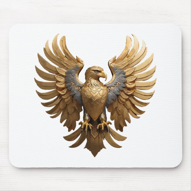 The Golden Eagle Mouse Mat (Front)