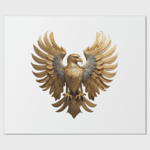 The Golden Eagle Wrapping Paper