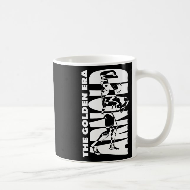 The Golden Era Arnold Bodybuilding  Coffee Mug (Right)