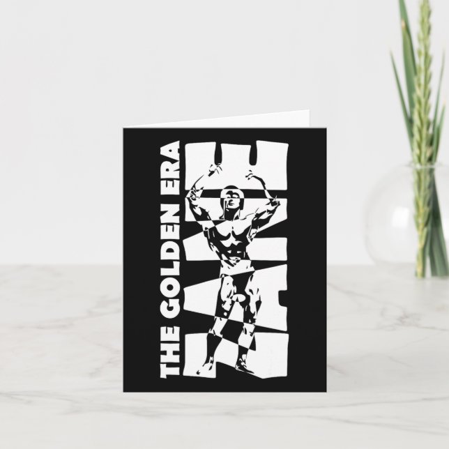 The Golden Era Zane Bodybuilding  Card (Front)