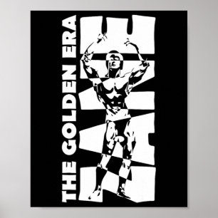 The Golden Era Zane Bodybuilding Poster