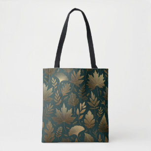 The 'Golden Foliage' Luxury Tote Bag for Fall