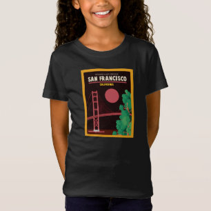 The Golden Gate Bridge at Night T-Shirt