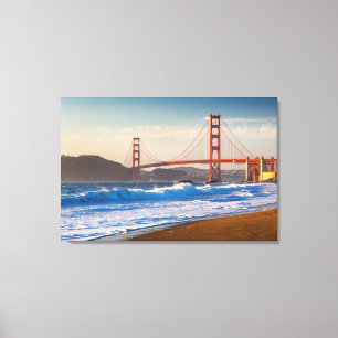 The Golden Gate Bridge From Baker Beach Canvas Print