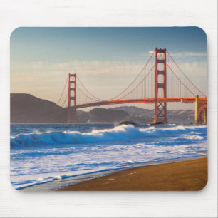 The Golden Gate Bridge From Baker Beach Mouse Mat