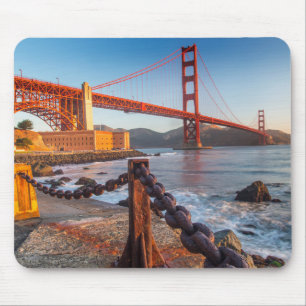 The Golden Gate Bridge From Fort Point Mouse Mat