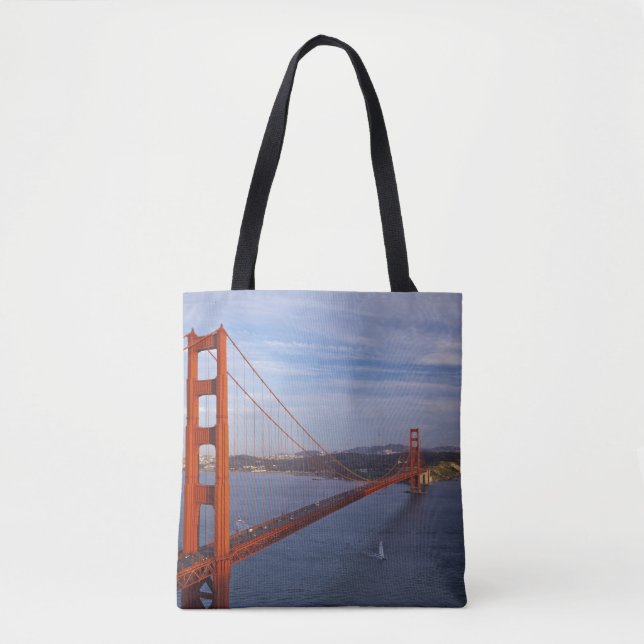 The Golden Gate Bridge from the Marin Tote Bag (Front)