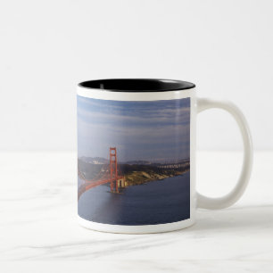 The Golden Gate Bridge from the Marin Two-Tone Coffee Mug