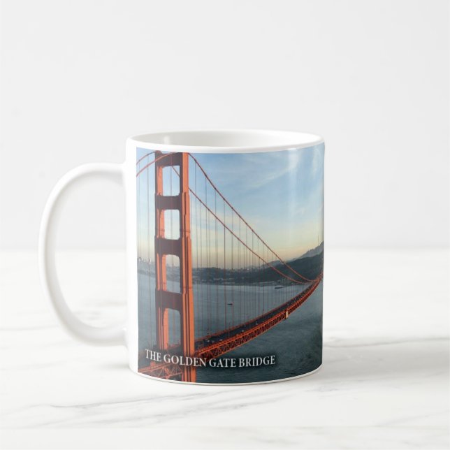 The Golden Gate Bridge Historical Mug (Left)