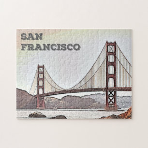 The Golden Gate Bridge - San Francisco California Jigsaw Puzzle