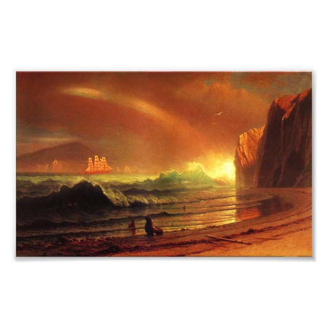 The Golden Gate Vintage San Francisco Photo Print (Front)