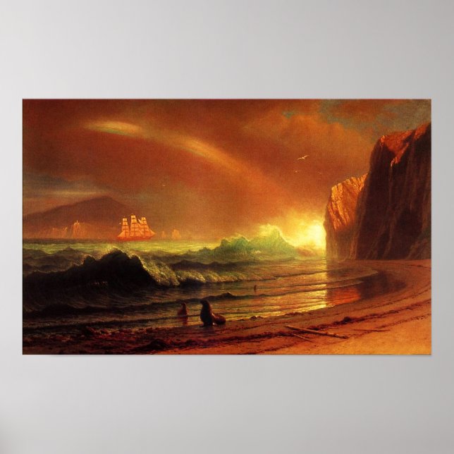 The Golden Gate Vintage San Francisco Poster (Front)