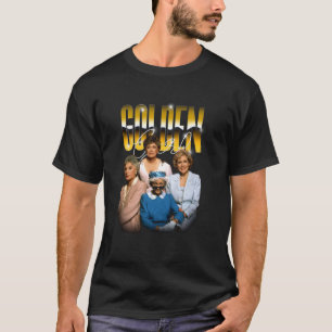 The Golden Girls Golden Chrome Funny TV Show T-Shirt