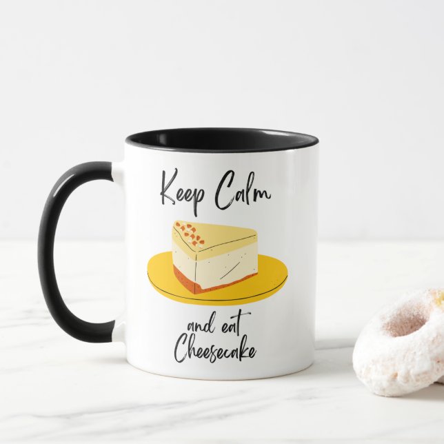 The Golden Girls Keep Calm and Eat Cheesecake Mug (With Donut)
