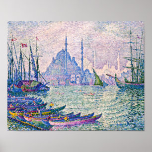 The Golden Horn, Minarets   Paul Signac   Poster