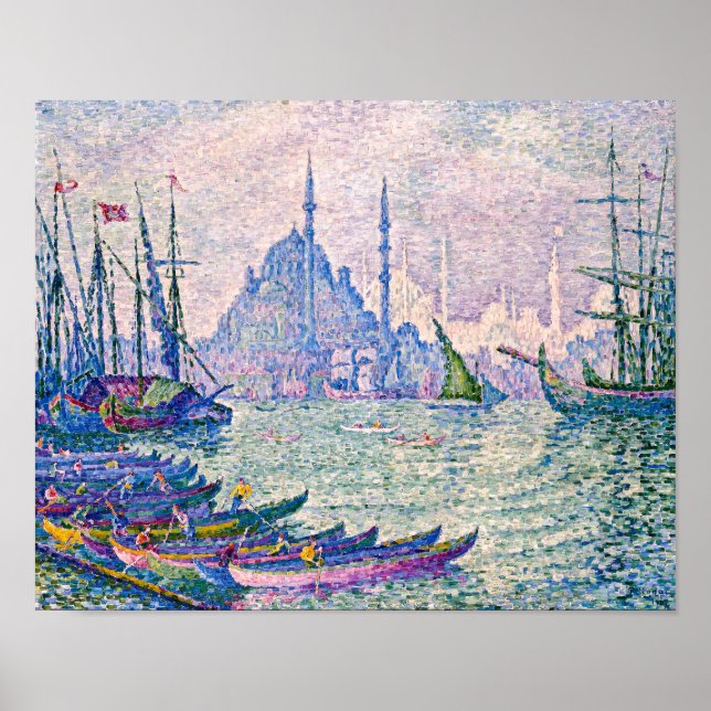 The Golden Horn, Minarets | Paul Signac | Poster (Front)