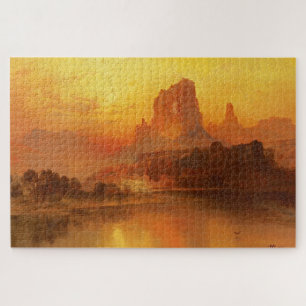 The Golden Hour, Moran, 1875 Jigsaw Puzzle
