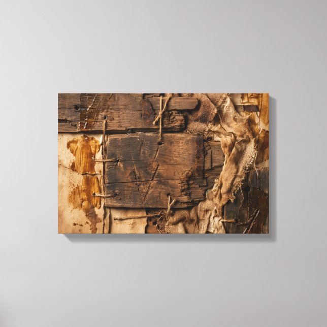 The Golden Map of Ancestral Memory Wall Art (Front)