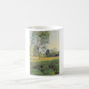 The Golden Meadow (by Ferdinand Hodler) Coffee Mug