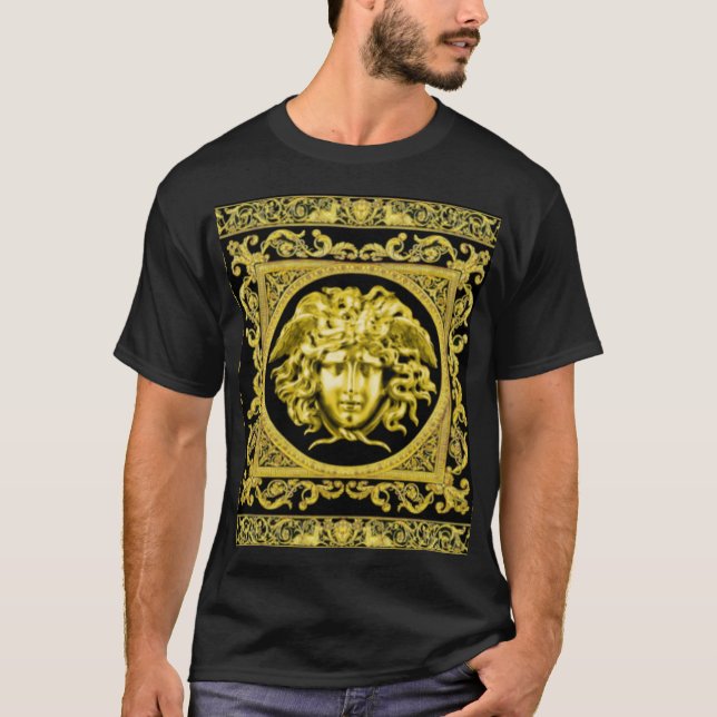 The Golden Medusa of Perseus T-Shirt (Front)