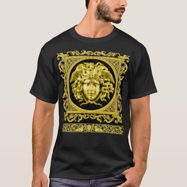The Golden Medusa T-Shirt (Front)