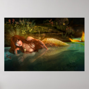 The Golden Mermaid Poster