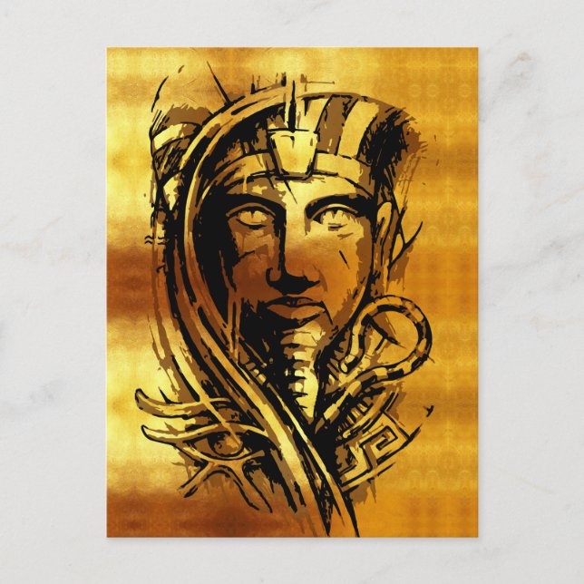 The Golden Pharaoh Postcard (Front)