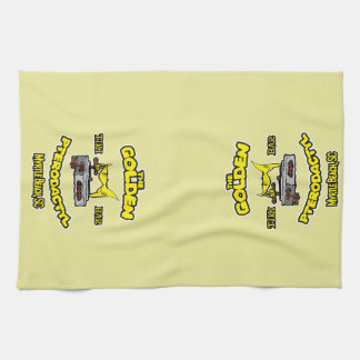 The Golden Pterodactyl Tiki Bar Myrtle Beach Tea Towel