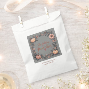 The Golden Pumpkin Favour Bags