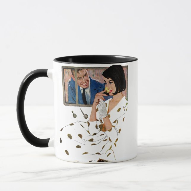 The Golden Rose Mug (Left)