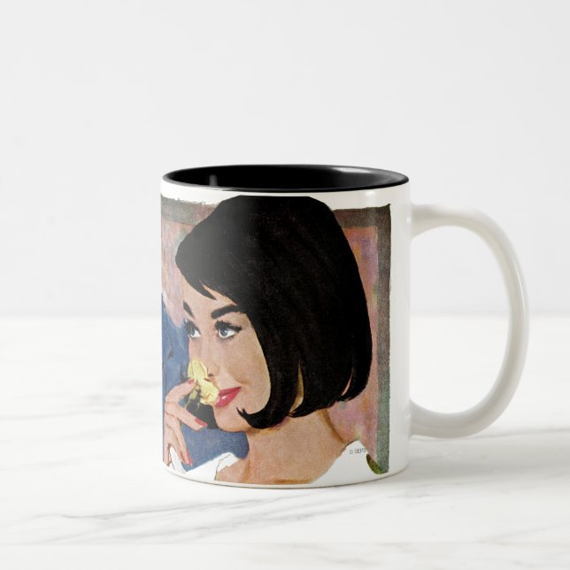 The Golden Rose Two-Tone Coffee Mug (Right)