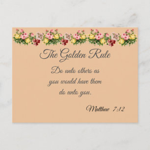 The Golden Rule Postcard