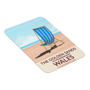 The Golden Sands of Pembrokeshire,Wales Magnet