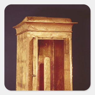 The Golden Shrine of Tutankhamun  New Kingdom Square Sticker