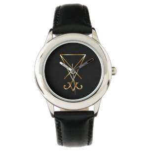 The golden sigil of Lucifer Watch