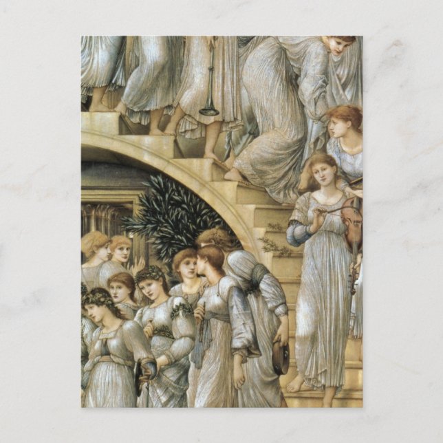 The Golden Stairs Postcard (Front)